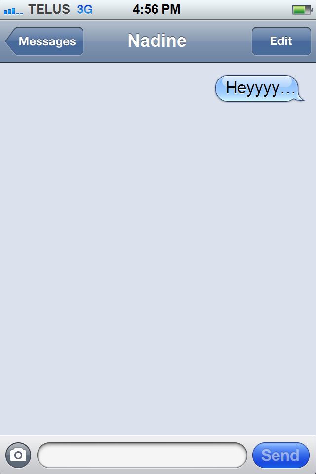 Texts that just says "Hi" or "Hey" 17 Texts You Should Never Send a
