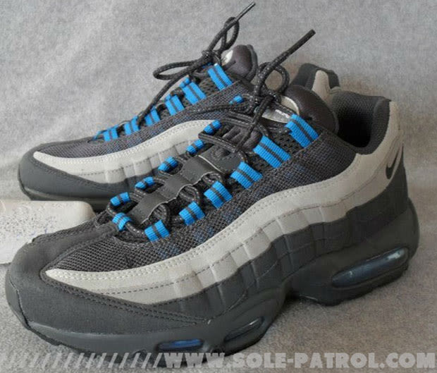 blue grey air max 95