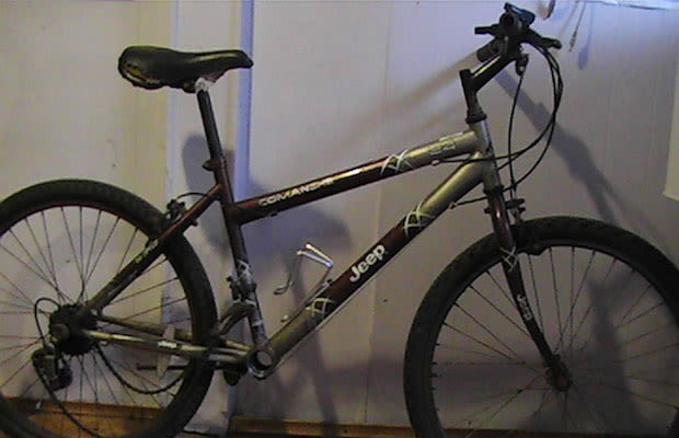 jeep comanche bicycle