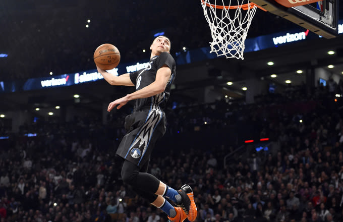  Like Nike39;s Releasing the Sneakers Zach LaVine Won the Dunk Contest In