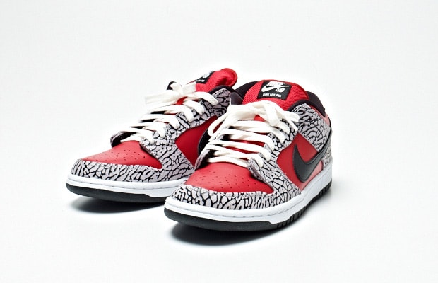 nike dunk flat laces