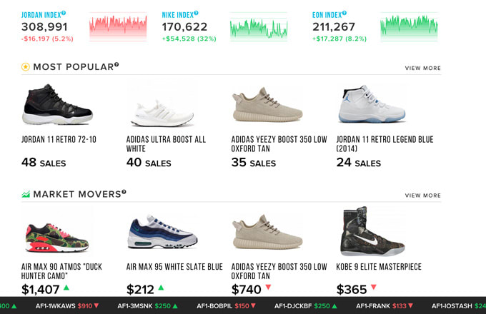 stockx shoes website