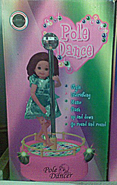 Pole Dancer - The 25 Most Pause-Worthy Children's Toys | Complex