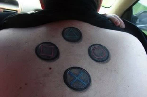 Sony PlayStation buttons - The 25 Most Cringe Worthy Video ...