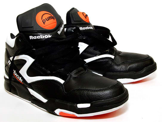 reebok pump anni 80 nere