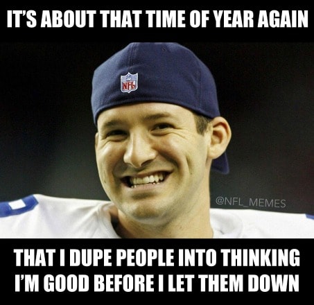 Tony Romo - Gallery: The Funniest Sports Memes of the Week (Oct. 5