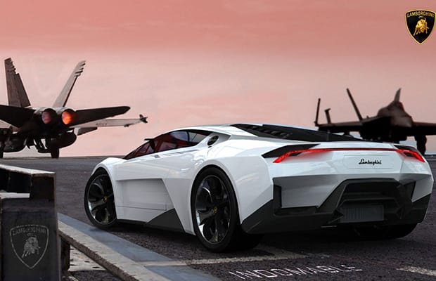 Lamborghini Indomable - 25 Cars Inspired by Airplanes and ...