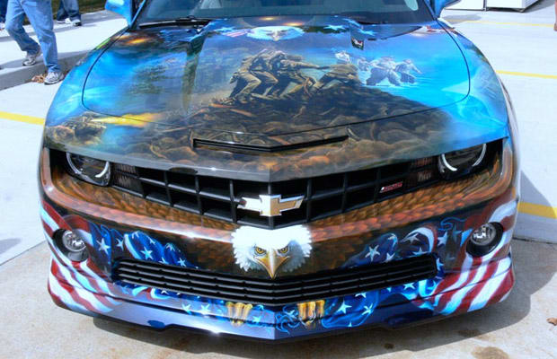 Airbrush 8 25 Crazy Airbrushed Art Cars Complex