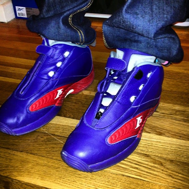 Reebok Answer IV Blue/Red 100 Days of Reebok With Reebok Classics