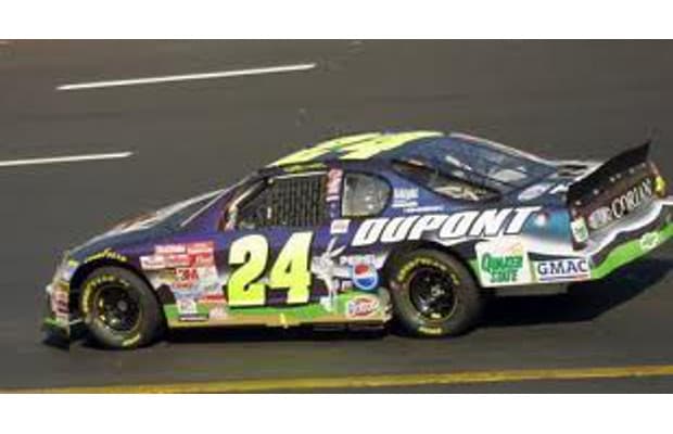 jeff gordon bugs bunny car