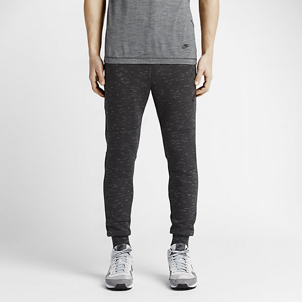 brown nike tech pants