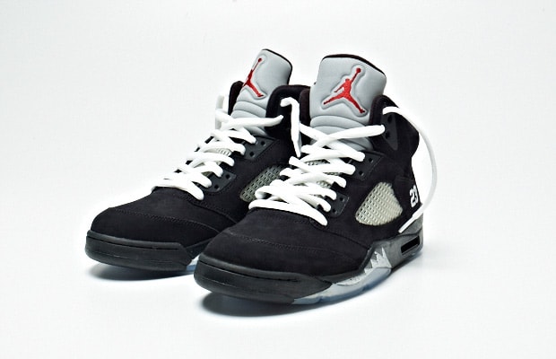 jordan 5 concord black laces