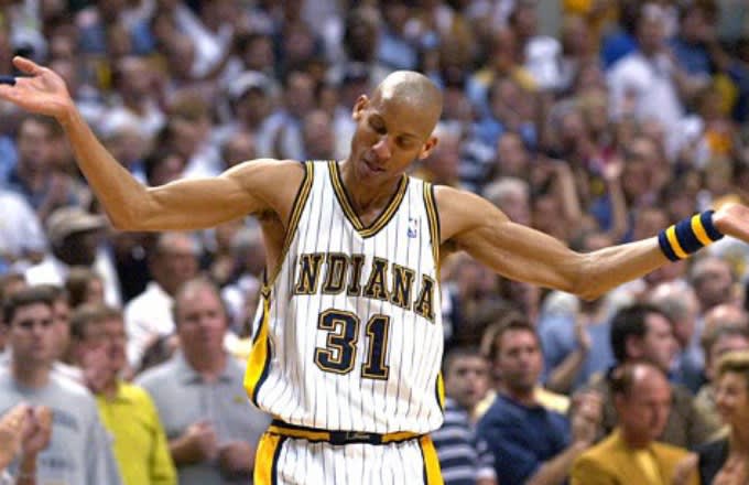 reggie miller starting lineup