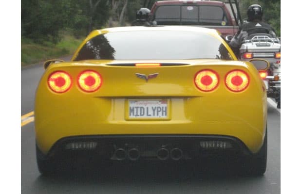 Midlyph 25 Insanely Clever License Plates You Wish You'd
