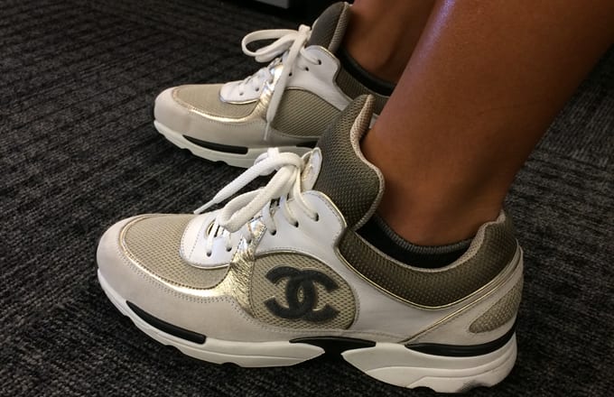 coco chanel trainers