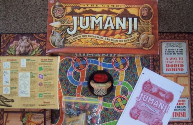 Jumanji 20 Great '90s Board Games You (Probably) Don't