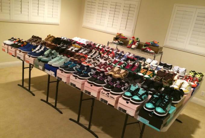 sb dunks in store