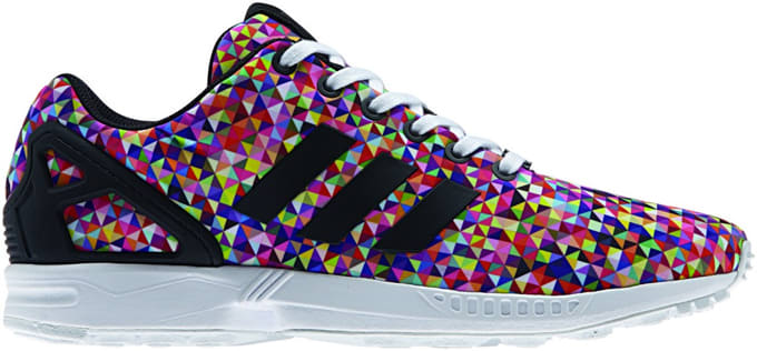 zx flux adidas multicolor