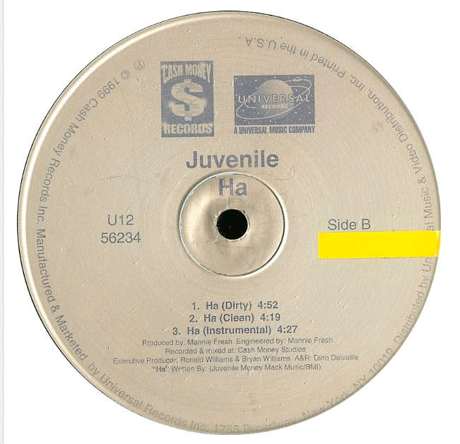 2. Juvenile "Ha" (1998) The 50 Best New Orleans Rap Songs Complex