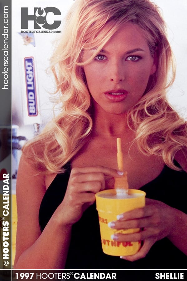 Shellie, 1997 The 50 Hottest Hooters Calendar Girls of All Time Complex