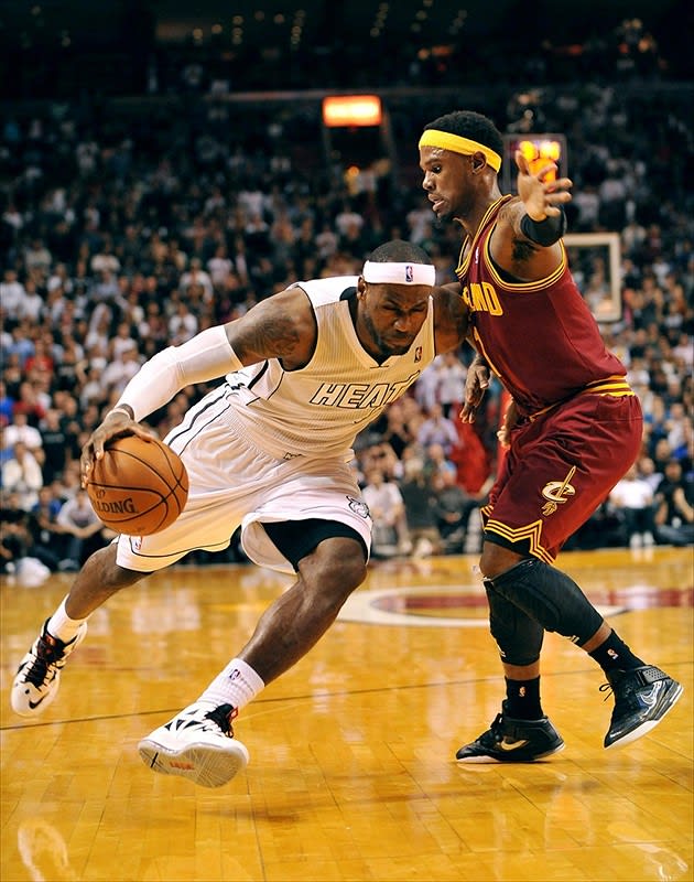 Daniel Gibson Soldier V 15 NBA Players Wearing Nike LeBrons Against
