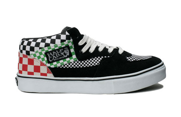 half checkered vans