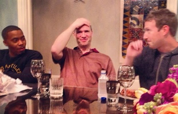 And Now: Pictures of Nas and Mark Zuckerberg, Doing Whatever Nas and Mark Zuckerberg Do Together ...