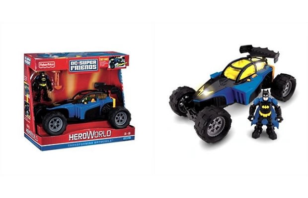 super friends transforming batmobile