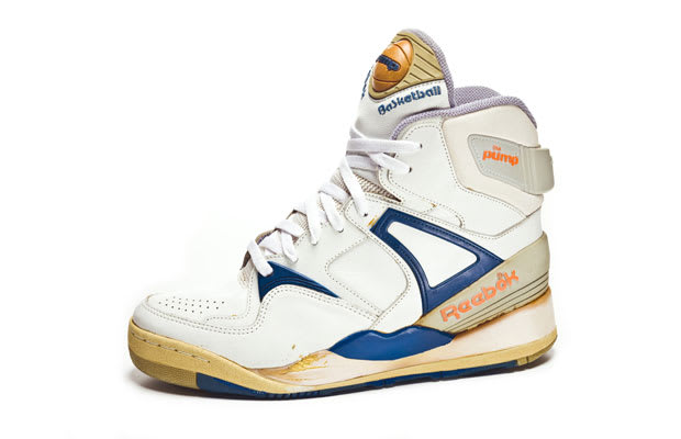 reebok high tops 80s azul