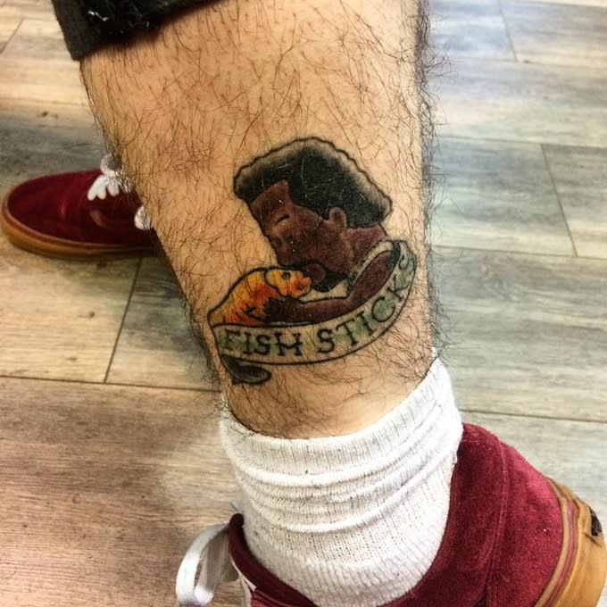 Fish Sticks Ridiculous Kanye WestInspired Tattoos Complex