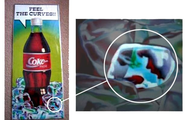 Coke - 25 Completely Inappropriate Booze and Food Ads ...