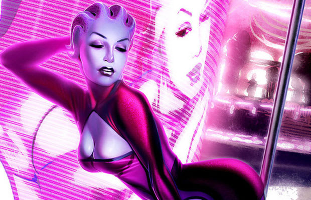 Asari Dancer Mass Effect 2 10 Hot Exotic Dancers In Video Games Complex