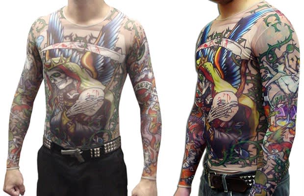 tattoo style shirt