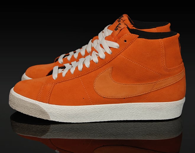 nike orange blazers