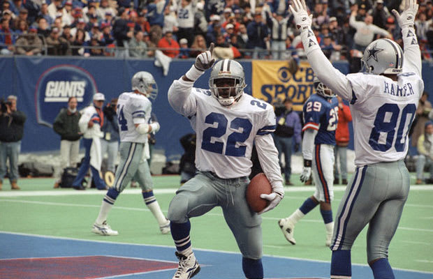 Emmitt Smith Beats The Giants With One Arm - The 25 Gutsiest ...