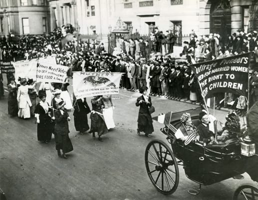 Women's Suffrage - Captivating Images Of New York 100 Years Ago From ...