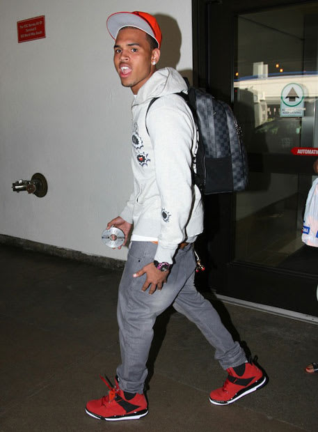 Chris Brown - Gallery: Celebrities Wearing Louis Vuitton Backpacks | Complex