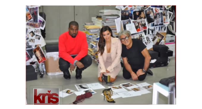 Image result for zanotti shoe factory with kim and kanye