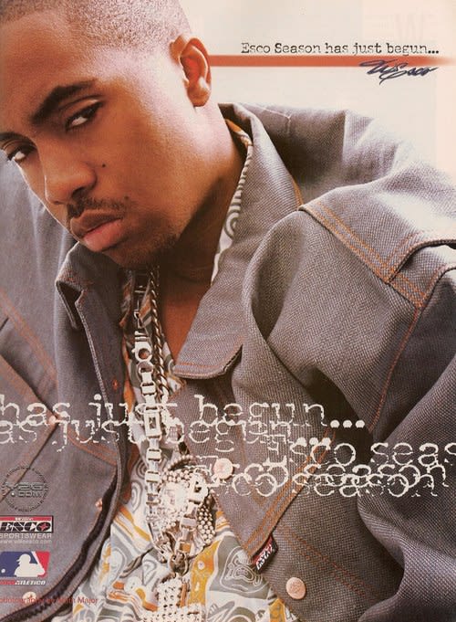 90s nas hip hop ads esco 90 complex affiliate programs rapper