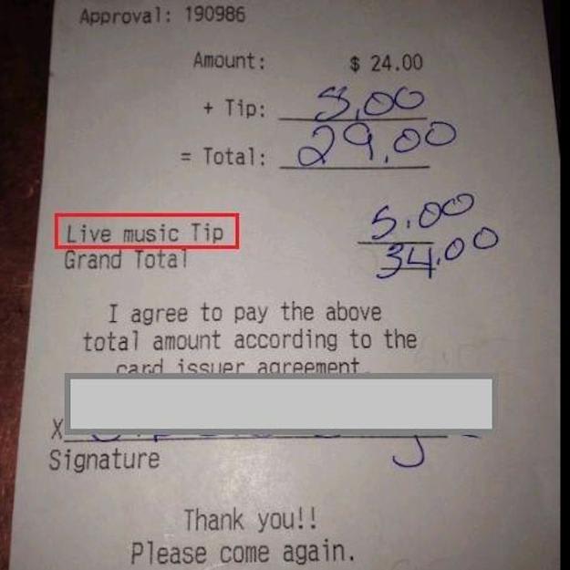 receipt