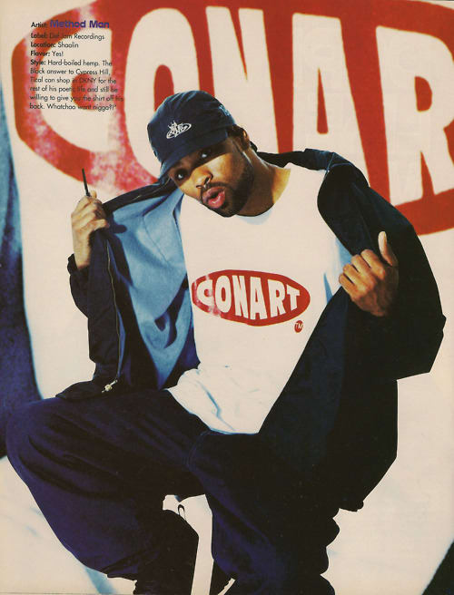 Method Man For Conart - The 90 Best Hip-Hop Fashion Ads Of The '90s ...