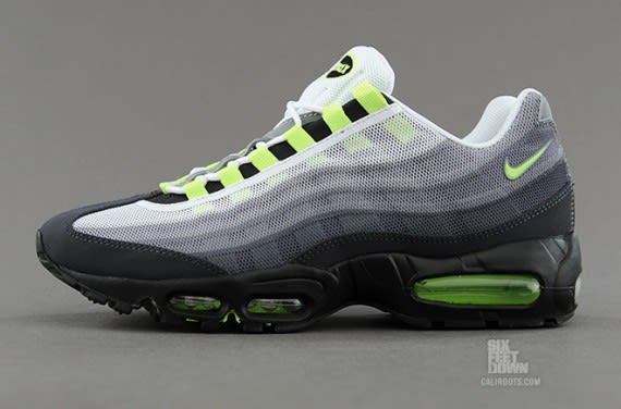 air max 95 neon green and gray