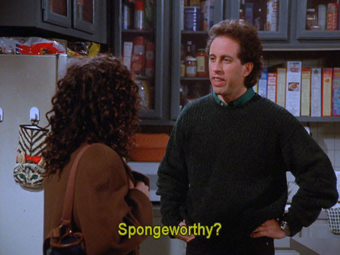 "The Sponge" (Season 7, Episode 9) 10 Seinfeld Episodes That Wouldn't