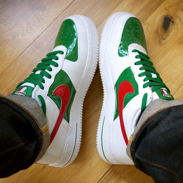air force 1 mexico flag