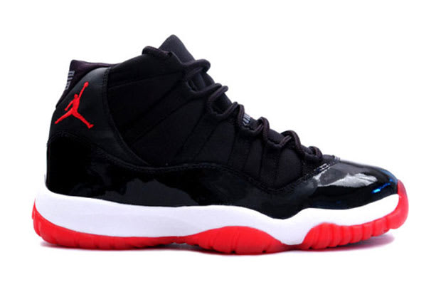 air jordan xi black red