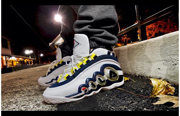 fila on feet