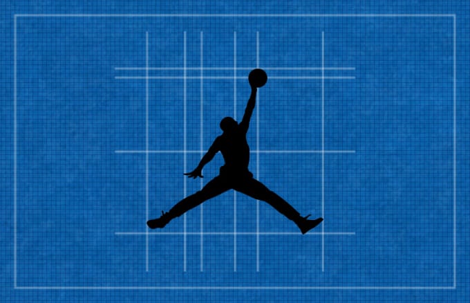 first jordan shoe with jumpman logo