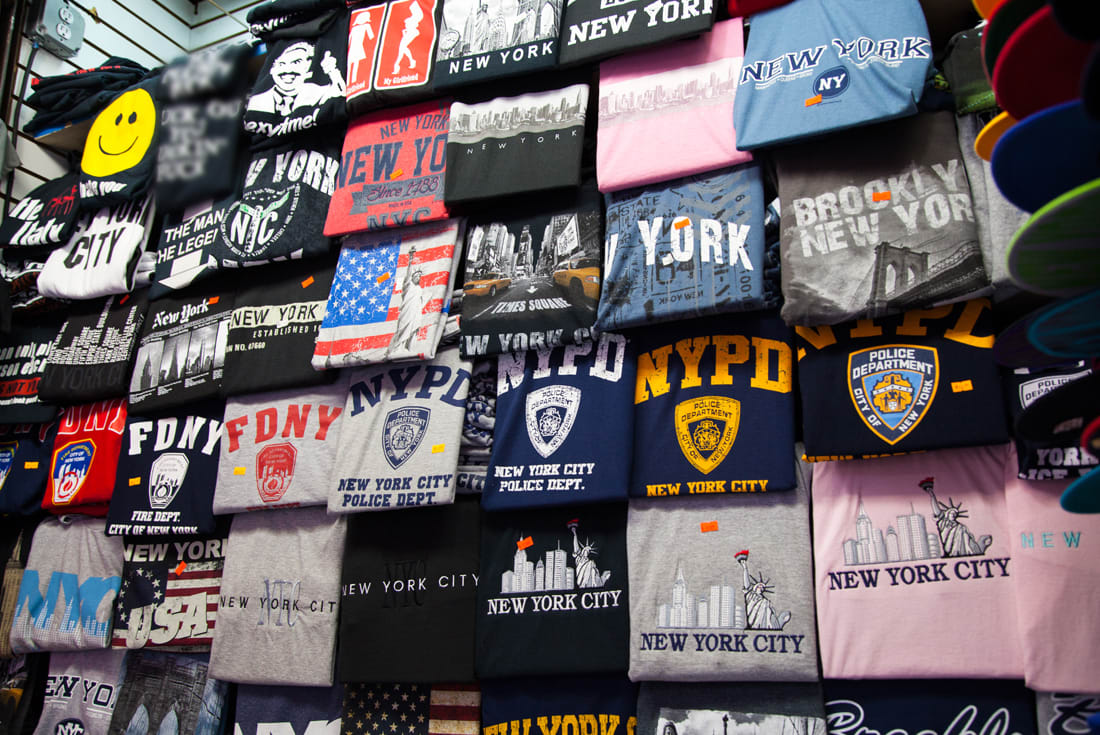 Breaking Down New York's Tourist Tees with the Help of Souvenir Vendors Complex