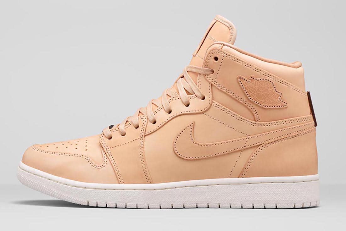 tan new jordans