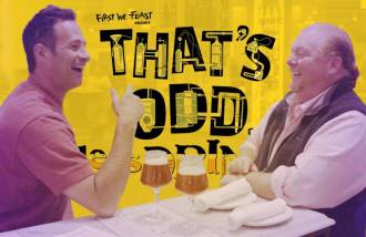 Watch Mario Batali Make Prison Beer on First We Feast's New Web Series, 'That's Odd, Lets Drink It'